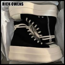 関送込 RICK OWENS DOUBLE BUMPER 厚底 ハイカット スニーカー