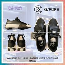 【G FORE】WOMEN'S G.112 P.U. LEATHER KILTIE GOLF SHOE