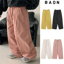 【BAON】[unisex] Wohin banding cotton cut pants