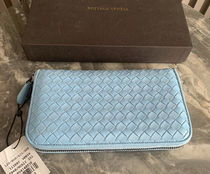 ★送料込 BOTTEGA VENETA イントレチャート ジップア ウォレット