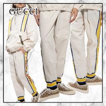 ◆GUCCI 23AW◆ サイドストライプ スウェットパンツ / Cream ◆