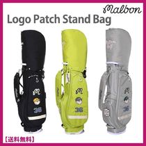 ★Malbon Golf★LOGO PATCH STAND BAG★ロゴスタンドバック★