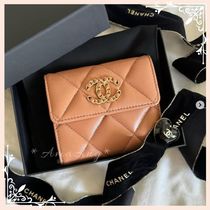 【CHANEL♡】シャネル19 三つ折り財布 フラップウォレット