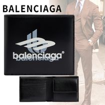 国内直営**BALENCIAGA** スクエア フォールド コイン ウォレット