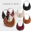 Charles&Keith ハンドバッグ ★CHARLES&KEITH★Cockade Crescent Hobo Bag 半月バック/送料込(2)