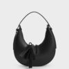 Charles&Keith ハンドバッグ ★CHARLES&KEITH★Cockade Crescent Hobo Bag 半月バック/送料込(4)