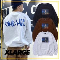 完売必須 XLARGE×NAS PHOTO CREWNECK SWEATSHIRT デザイン◎