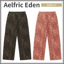 Aelfric Eden☆ ヒョウ柄 レオパード プリント ジーンズ  /送込