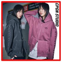 【CPGN STUDIO】☆[2-WAY] Sleeve Star Pigment Hood Zip-U.p