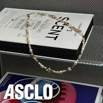 ASCLO Smile & Skull Beads Necklace (2color)