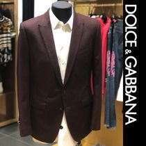 DOLCE&GABBANA　モノグラムロゴ スーツ テーラードジャケット