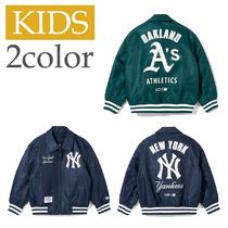 NEW ERA KIDS MLB COLLAR NYLON JACKET 4BMS039