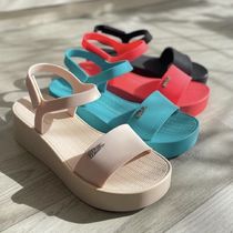 脚長効果◎Melissa プラットフォーム厚底サンダル 送料込/追跡付