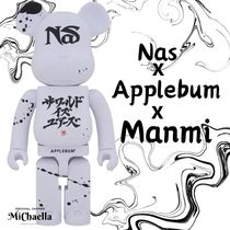 【BEARBRICK】Nas x Applebum x Manmi 1000％フィギュア