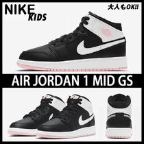 ★NIKE KIDS★大人もOK★AIR JORDAN 1 MID (GS)★追跡付