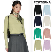 【PORTERNA】Rio collar sweater