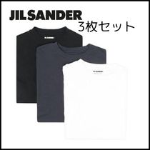 【JIL SANDER】ジルサンダー 長袖Tシャツ 【3枚組】