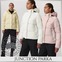 カナダ直送【CANADA GOOSE】 白ロゴ・ダウン Junction Parka