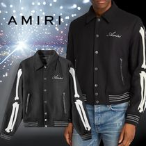 ★送関無料★AMIRI BONES VARSITY ジャケット