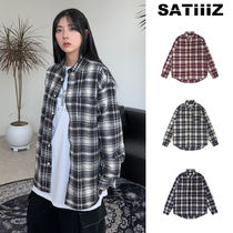 【SATIIIZ】Rudin Flannel Check Shirt