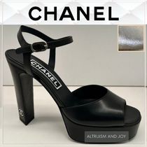 【24P★エレガントにスタイルアップ♡】CHANEL サンダル