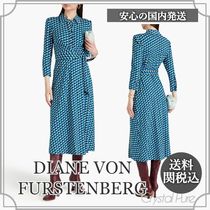 【DIANE VON FURSTENBERG】ラップワンピース ミディ丈【送関込】