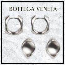 BOTTEGA VENETA 【新作】 ディテール フープピアス ☆ シルバー