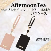 AfternoonTea　コードリール付きパスケース