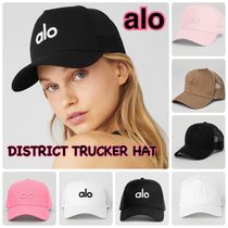 【alo yoga】 DISTRICT TRUCKER HAT ロゴキャップ