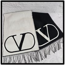 ★関税込★VALENTINO★VLOGO Signature Reversible Muffler★