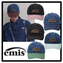 ☆関税込☆EMIS (エミス)★WASHED DENIM BALL CAP★キャップ