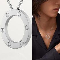 【Cartier】LOVE ネックレス 3ダイヤ 16mm リング 18K 送料込み