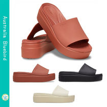 CROCS★BROOKLYN SLIDE スライドサンダル プラットフォーム4.5cm