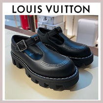 新作》LOUIS VUITTON LVチェッカーライン ダービー ラバーソール