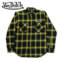 Von Dutch☆Flannel チェックデザイン フランネル 長袖シャツ