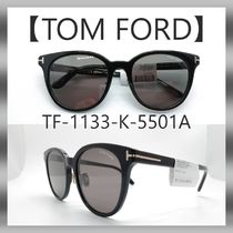 【TOM FORD】大人気★ソフトラウンドサングラス★TF1133K★