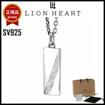 【即発】LION HEART ネックレス メンズ SV925 スピニンググロウ