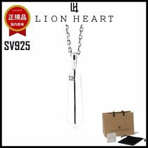 【即発】LION HEART ネックレス メンズ SV925 ダイヤ フェザー