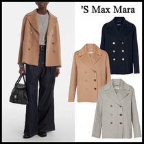 【‘S Max Mara】Margot バージン ウール ショート ピーコート