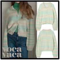 ☆関税込☆VOCAVACA★Gradation Lace Callar Knit Cardigan★