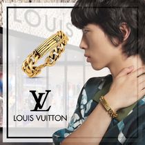 シンプルなのに抜群の存在感　Louis Vuitton　エピ ブレスレット