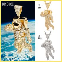 送税込【King Ice】ASTRONAUT NECKLACE 宇宙飛行士 (2色) 国内発