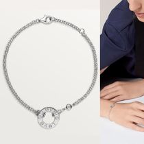 【Cartier】LOVE チェーン ブレス 2ダイヤ white gold 送料込み