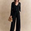 SEZANE オールインワン・サロペット 【国内配送】セザンヌ カシュクール ドレープ ジャンプスーツ(6)