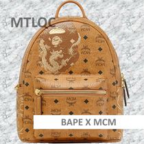 Bape X MCM エイプ A Bathing Ape バックパック Backpack