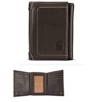 【CARHARTT】 レザー折りたたみ財布