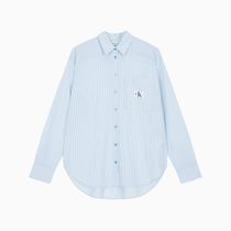 さらに100円引き◆Calvin Klein◆Woven Label Relax Shirt