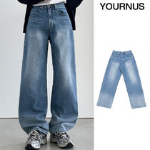 【YOURNUS】Bible Gradation Loose Denim