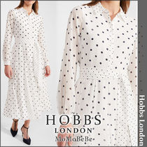 【国内発送・関税込】Hobbs London ルシラドットロングドレス