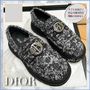 Dior ドレスシューズ・革靴・ビジネスシューズ 【24SS☆高貴なカナージュツイード♪】DIOR Buffalo ローファー